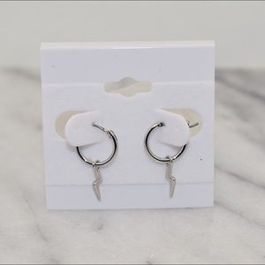 Lightning bolt earrings